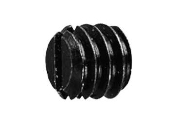 鉄(-) すり割り付き止めねじ(くぼみ先)(イモネジ)